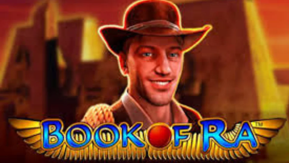 Book of Ra - Slot classique égyptien avec symboles expanding