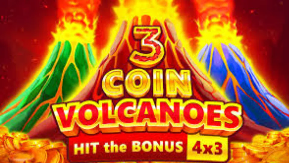 3 Coin Volcanoes - Machine à sous volcans avec jackpots progressifs
