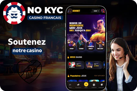 Donbet Soutenez notre casino